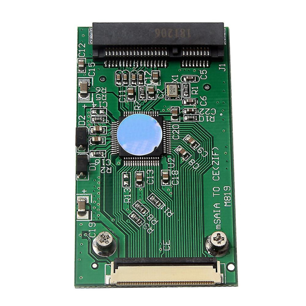 Mini Sata Msata Pci-e Ssd til 40pin 1,8 tommers Zif/ Converter Card For Ipad For For Zif Hard Disk