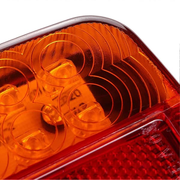 2 stk 12V 20LEDs Båt, Lastebil, Tilhenger Baklys Indikator Stopp Bremslys Blinklys