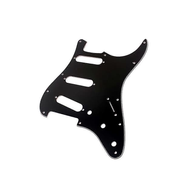Elektrisk Gitar Pickguard 3Ply SSS Single Coil for Strat Style Moderne Gitardeler
