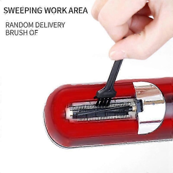 Hår Split Ends Trimmer Fjerner Beskadiget Hår Reparation Hårpleje Behandling Genopladelig Trådløs Hårklipning Rød EU Stik