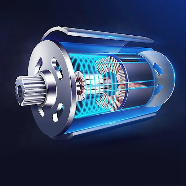 4-in-1 250W 25000PA Käsikäyttöinen Imuri LED-Valolla - Musta