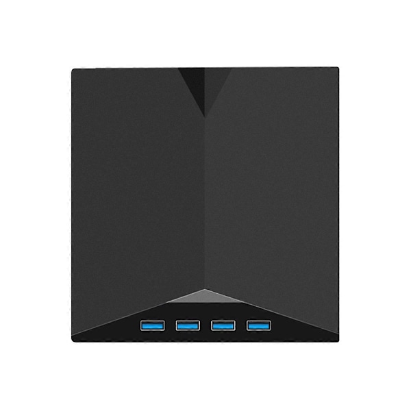 USB 3.0 Type-C Ekstern Brenner DVD RW CD-Drive Høyhastighets Bærbar Optisk Brenner for PC Laptop
