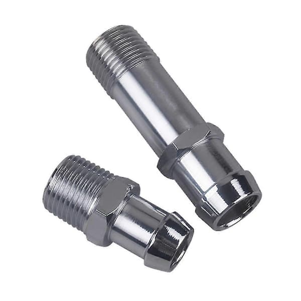 Vattenpumps Värmeslang Nippel Anslutningsblock 2-delars Set För Sbc Bbc Chevy