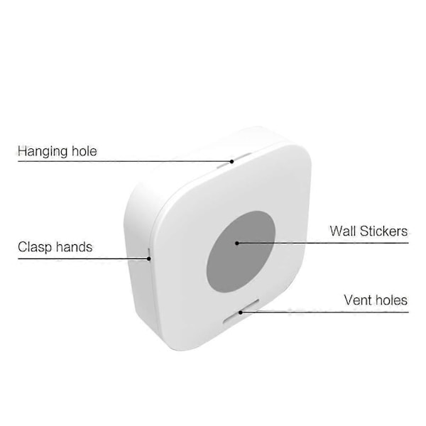 WJTG 2-pack Mini Hög Noggrannhet Digital Inomhus Hygrometer Termometer, Temperaturmätare och Luftfuktighetsmätare
