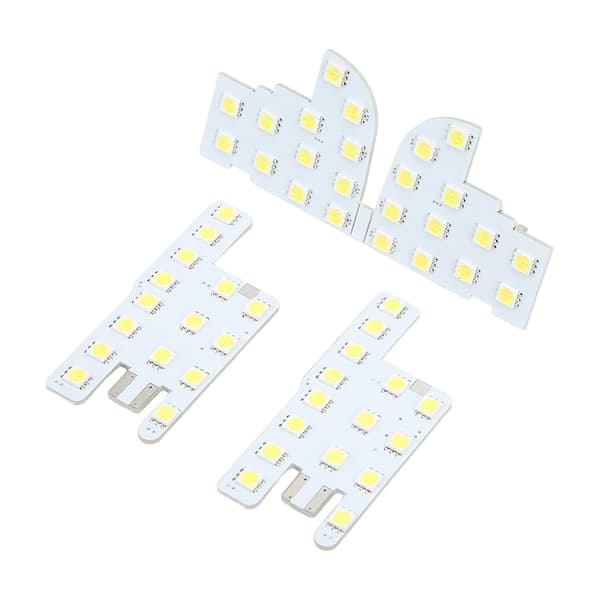4 stk. Bil Indvendig Loft Læselampe Panel 54 LED'er 12V 5W SMD 5050 Udskiftning til CRV 2013?2017