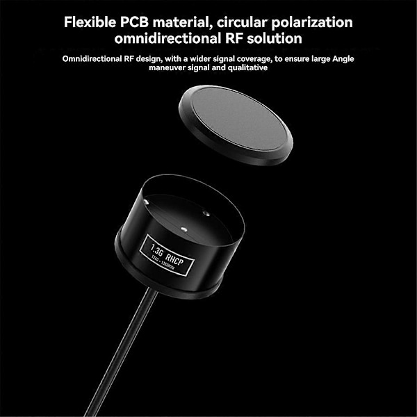 FPV Antennförstärkning Antennöverföringsförlust Liten Signal Stabil FPV Flygmaskinstillbehör, B