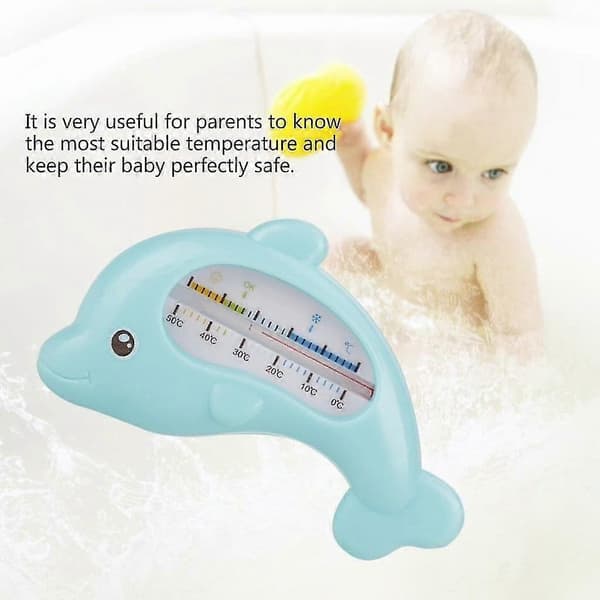 2025 Nytt Baby Bade Termometer Vann Termometer Bade Flytende Termometer, blå