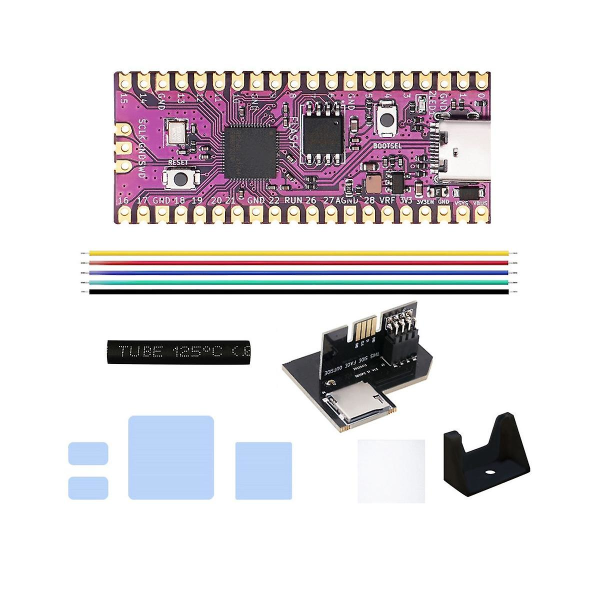 For Raspberry Picoboot Board Kit+sd2sp2 Pro Rp2040 Dual-core 264kb Sram+16mb flashminneutvikling