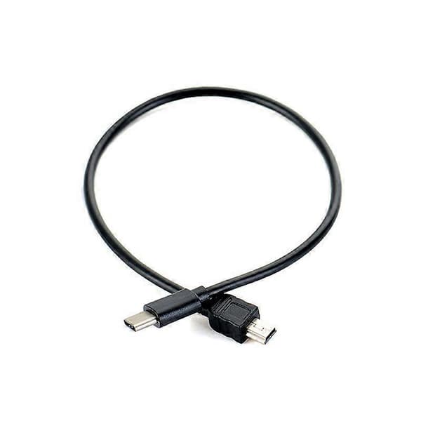 USB Typ-C till Mini USB-kabel USB-C Hane till Mini-B Hane Adapter Konverterare