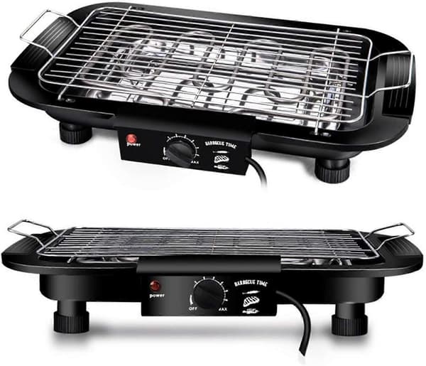 Sähkögrilli Savuton Grilli Teppanyaki Sisä-/Ulkokäyttöön