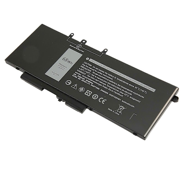 68Wh GJKNX Laptop Batteri Kompatibel med Dell Latitude 5480 5580 5280 5288 5290 5488 5490 5491 5495 5590 5591 E5480 E5580 E5590 E5490 YEMMA
