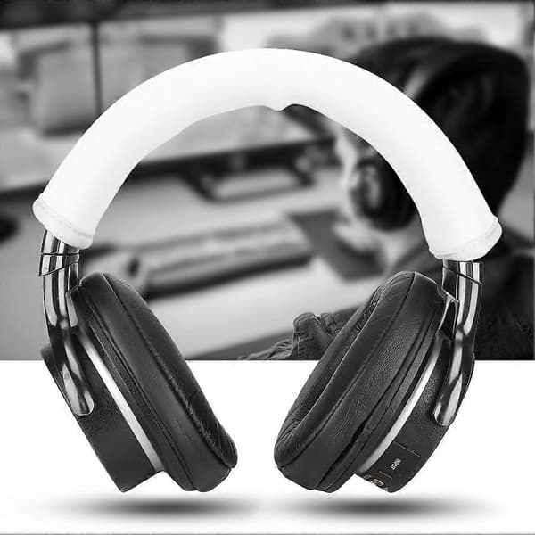 Erstatnings Headset Øretelefonpute Hodebånd Pad Cover for Iron Triangle M50 (Hvit)