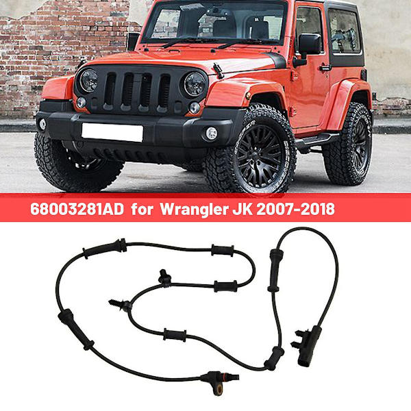 68003281ad Hjulhastighedssensor Forsensor ABS-sensor Bil til Wrangler JK 2007-2018