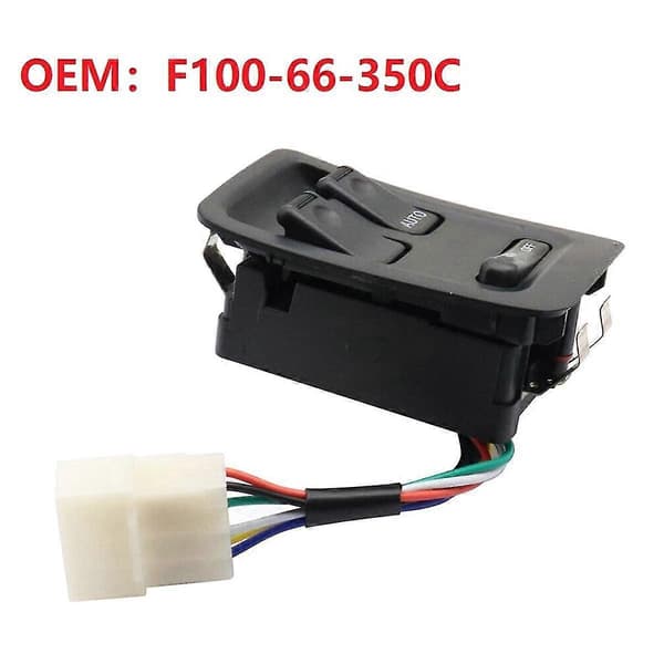 Førerside Strømsvindue Master Switch F100-66-350c Til Rx7 Rx-7 Fd3s Jdm Rhd
