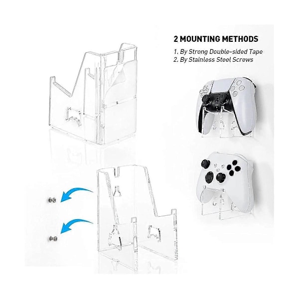 Universelt stativ for spillkontroller, spillkontrollerstativholder, oppbevaringsorganisator, kontrollerstativ for gaming