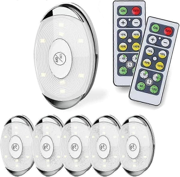 LED Skabsbelysning, LED Skabsbelysning Batteri, LED Skabslys Natgave