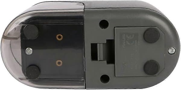 2025 Egnet Elektrisk Blyantspidser med LED-lys der lyser under spidsning (Sort)