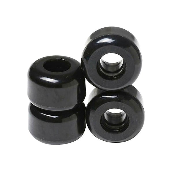 4 stk./sæt Skateboard Longboard Hjul 54mmx36mm 82A Hjul Stunt Skateboards Downspeed PU Hjul, Sort
