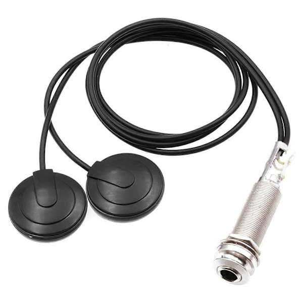 Gitarr Pickup Acoustic Electric Piezo Transducer Mikrofon Kontakt för Gitarr Violin Ukulele Mandolin