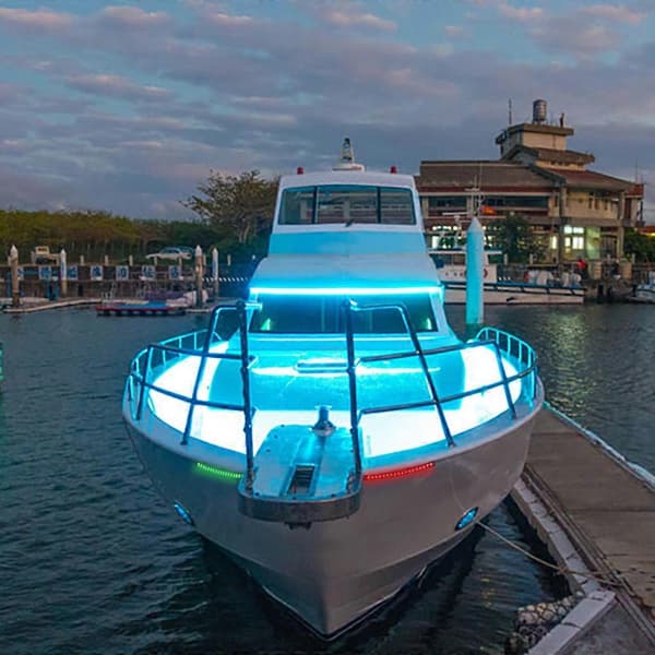 Både, Marine LED Strip Bådlys Bug og Hæk, Styrbord Lys DC 12V