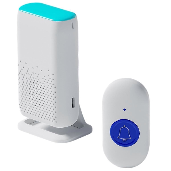 Ny D320 Flash Vibration Trådløs Dørklokke Smart Ældre Personsøger B