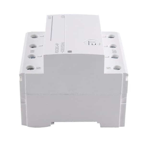 WIFI Smart Strömbrytare Relä Switch Röstfjärrkontroll Tuya för APP Smart Hem för Alexa (Vit