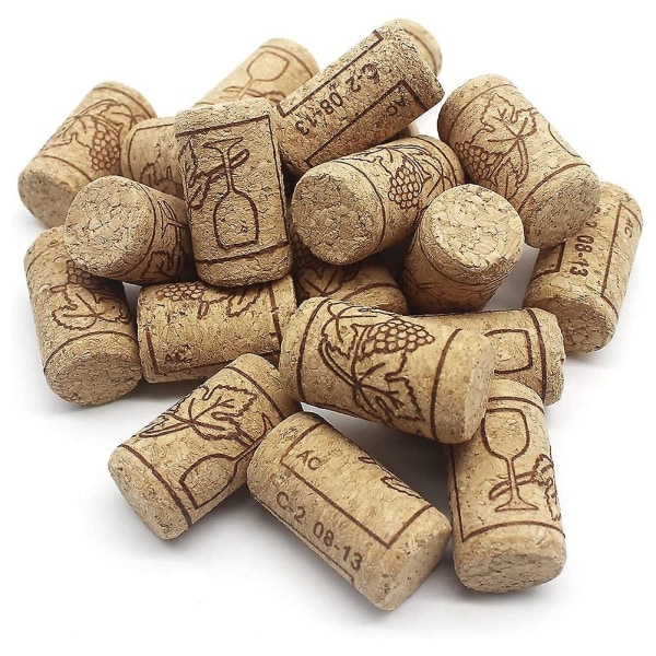 Vinpropper, trækork Vinflasker Kork til naturlige propper til træpropper til gør-det-selv, dekoration og hobbyer