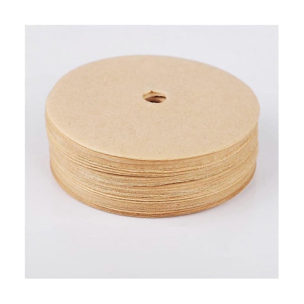 800 stk. Runde Kaffefiltre, 9,5 cm Kaffefilterpapir Ubleget Disk Kaffefiltre Espresso