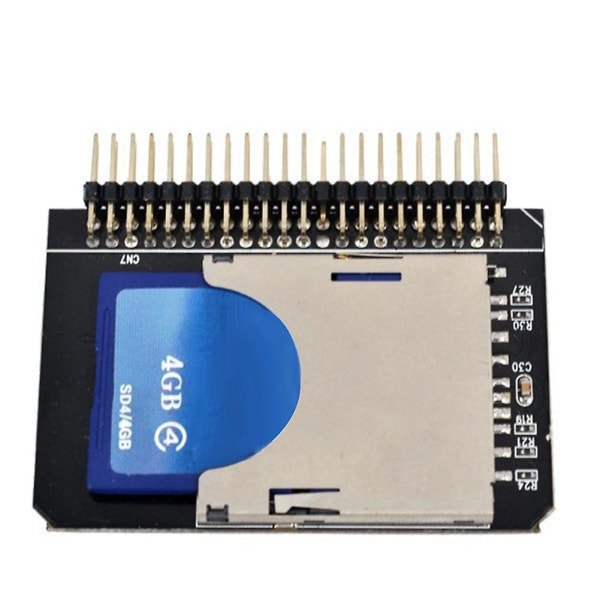 Notebook 2.5 tum Digital Sd/sdhc/sdxc/mmc Minneskort Till Ide 44 Stift Hane Adapter Sd 3.0 Konverter H