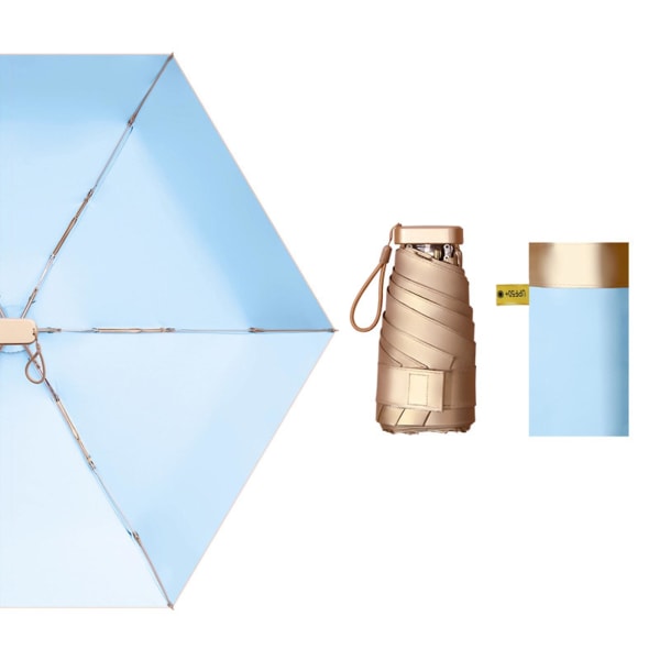 Sammenleggbar paraply for tenåringer Voksne Slitesterk, slitesterk lommeparaply 1 stk.