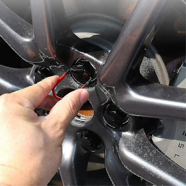 For Tesla Hjulkapselsett Senter Navkapselsett Hjulkapselmutterdeksel Senter Modifikasjon Navdeksel For Model Y Mode 3 Mode S Mode X