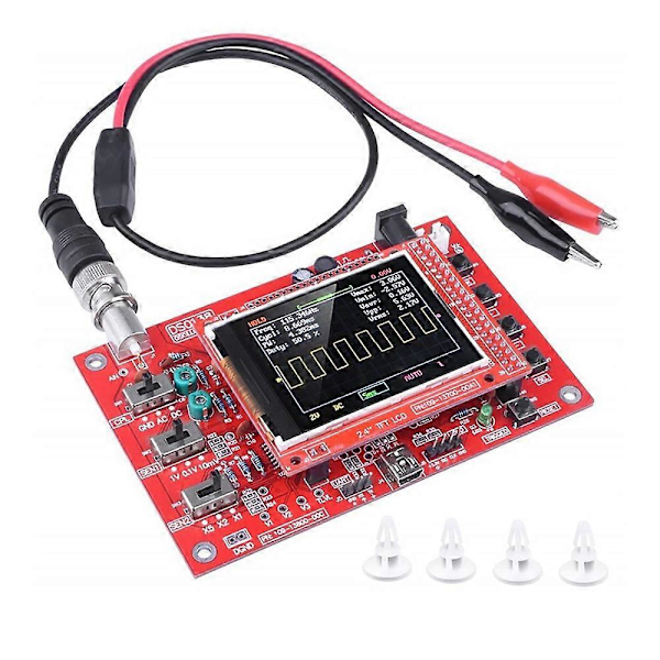 DSO138 Oscilloscope Digital Samlet TFT med Probe Alligator Test Clip til Arduino ARM Detektion D