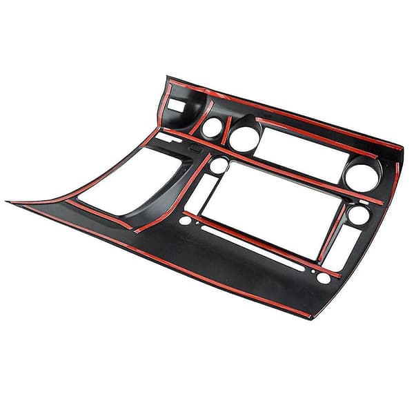 Kolfiberstil Instrumentbräda GPS Navigationspanel AC Knappar Skydd Trim Passar För 06-11