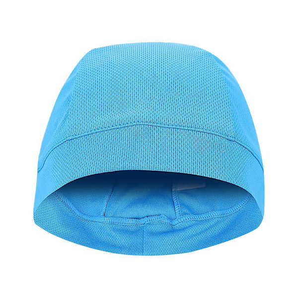 Men Women Under Helmet Liner Cap Outdoor Sport Cycling Bicycle Skull Hat Blue