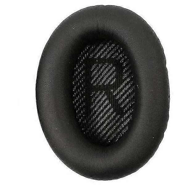 Öronkuddar-set för Bose Quietcomfort 35 / Qc35 Hörlurar Svart