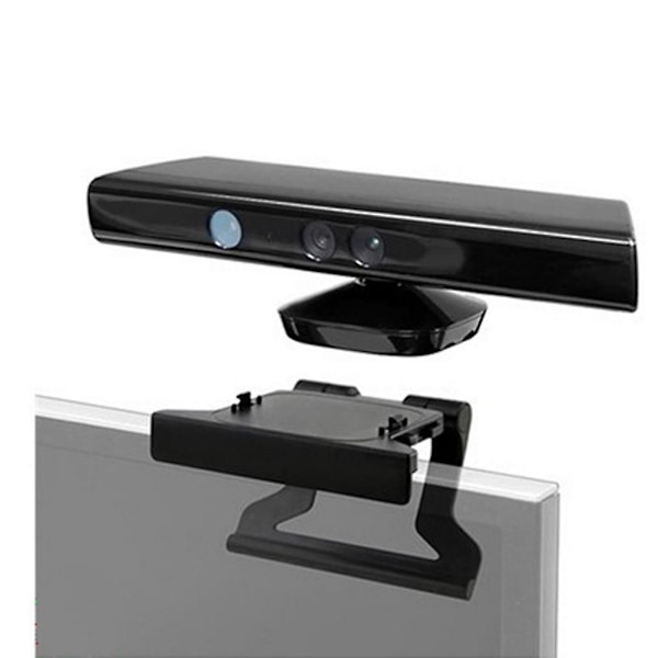 Plastik TV-Klips Montering Beslag Stativ Holder til Microsoft Xbox 360 Kinect Sensor