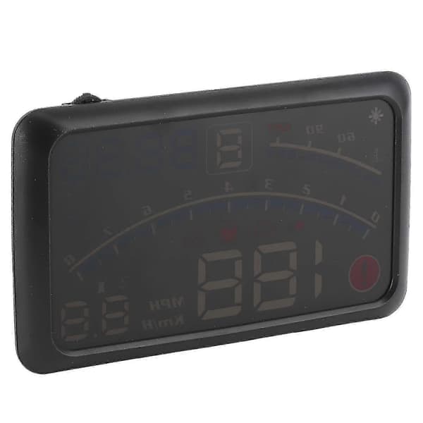 5,5 tommer Bil Projektor Head Up Display Sæt OBD2 HUD Forrude Kørselsdata E4 Universal