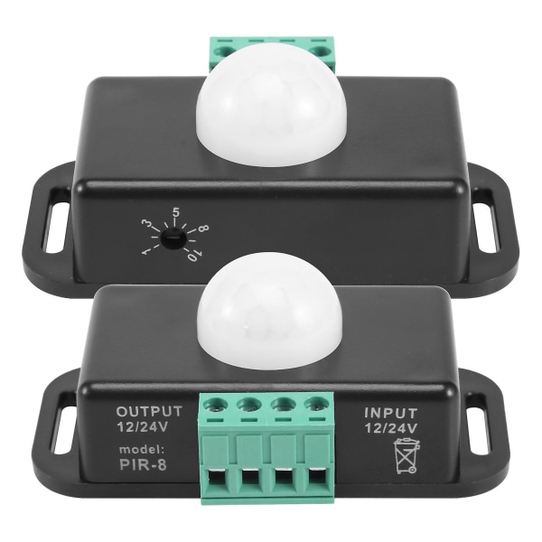 Bevægelsessensor Switch, 12v 24v Pir Sensor Led til Fleksible Led Strips Lys