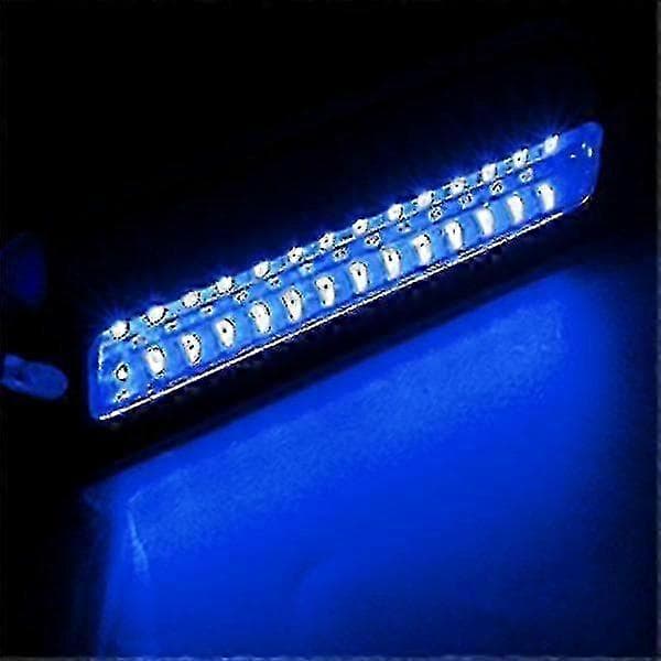 2 stk. 42LED Blå Undervands Båd Hæklys Marine Ponton Afløbslys