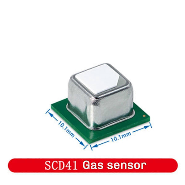 SCD41 Gas Sensor Modul Detekterar CO2 Koldioxid Temperatur och Luftfuktighet i En Sensor I2C Kommunikation B