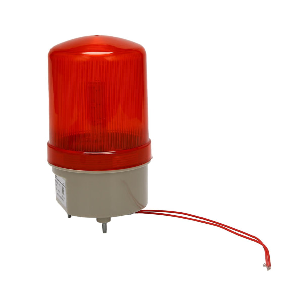 Industrielt blinkende lydalarmlys,bem-1101j 220v rødt led advarselslys Akustisk-optisk alarmsys