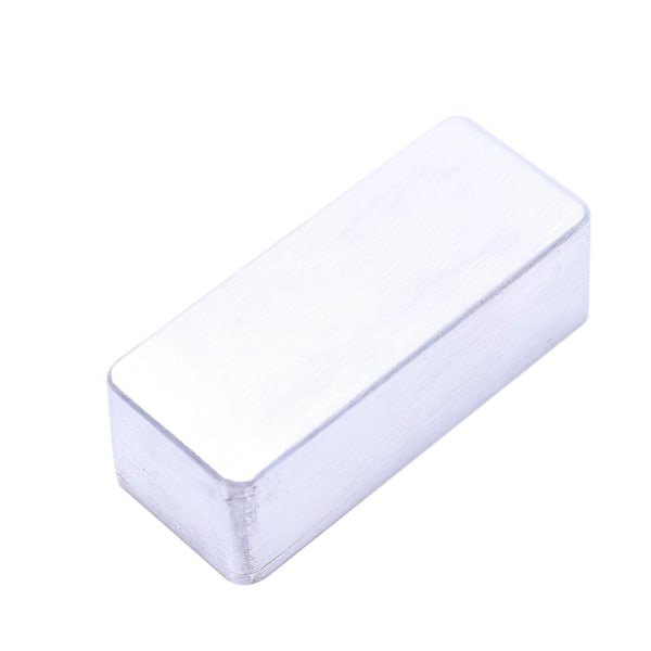 1 st Aluminium Stomp Box Effekter 1590A Stil Pedalhölje FÖR Gitarr