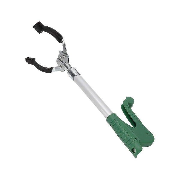 Garbage Tongs Reaching Tool Long Arm Garbage Collection Stick Alloy Garbage Clip Picker 40cm