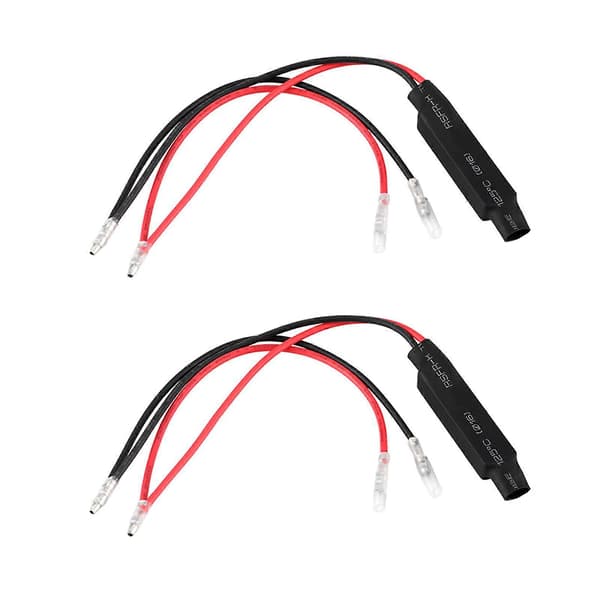 10W Motorcykel LED Blinklys Indikatorlys Belastningsmodstand Fejl Flash Controller