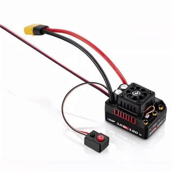 3652 3250KV Motor 2-3S Vanntett Børsteløs Hastighetskontroller for 1/10 RC Bil