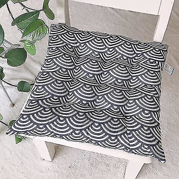 Tuolin paksuuntettu tyyny opiskelijan jakkaralle 45*45cm kolmiomainen geometria