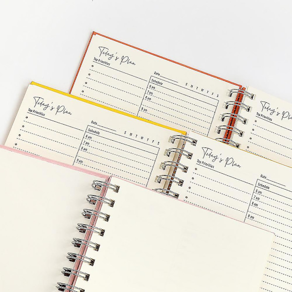 Konstnärlig Journal, Handgjord, Blomstermönster, syrafritt papper, Slät Skrivyta, Expanderbar Ficka, Idealisk För Daglig Journalföring, Resedagbok.(bl