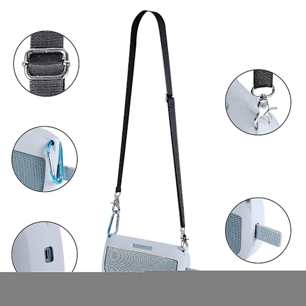 Audio Silikon Beskyttelsesdeksler For Bose Sound Link Flex Høyttaler Med Stropp