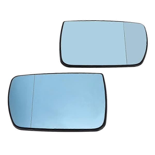 Bakspegelglas med uppvärmning, vänster/höger sida, blå, för E53 X5 99-06