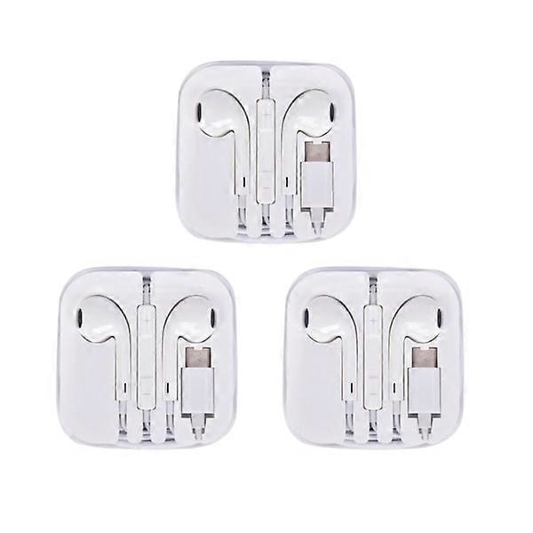 USB-C Type-C hodetelefoner In-Ear med mikrofon